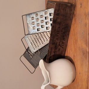 Vintage Metal Graters
